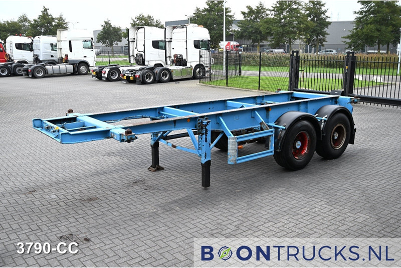 KOHLER CS 20/2 CHASSIS | 20ft * STEEL SUSPENSION * SAF / DRUM * 6x AVAILABLE - Puspiekabe noņemamā virsbūve/ Konteineru vedējs: foto 5 KOHLER CS 20/2 CHASSIS | 20ft * STEEL SUSPENSION * SAF / DRUM * 6x AVAILABLE - Puspiekabe noņemamā virsbūve/ Konteineru vedējs: foto 5