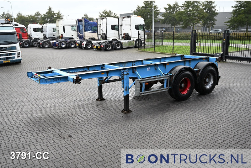 KOHLER CS 20/2 CHASSIS | 20ft * STEEL SUSPENSION * SAF / DRUM * 6x AVAILABLE - Puspiekabe noņemamā virsbūve/ Konteineru vedējs: foto 5 KOHLER CS 20/2 CHASSIS | 20ft * STEEL SUSPENSION * SAF / DRUM * 6x AVAILABLE - Puspiekabe noņemamā virsbūve/ Konteineru vedējs: foto 5