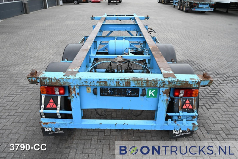 KOHLER CS 20/2 CHASSIS | 20ft * STEEL SUSPENSION * SAF / DRUM * 6x AVAILABLE - Puspiekabe noņemamā virsbūve/ Konteineru vedējs: foto 2 KOHLER CS 20/2 CHASSIS | 20ft * STEEL SUSPENSION * SAF / DRUM * 6x AVAILABLE - Puspiekabe noņemamā virsbūve/ Konteineru vedējs: foto 2