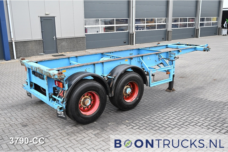 KOHLER CS 20/2 CHASSIS | 20ft * STEEL SUSPENSION * SAF / DRUM * 6x AVAILABLE - Puspiekabe noņemamā virsbūve/ Konteineru vedējs: foto 1 KOHLER CS 20/2 CHASSIS | 20ft * STEEL SUSPENSION * SAF / DRUM * 6x AVAILABLE - Puspiekabe noņemamā virsbūve/ Konteineru vedējs: foto 1