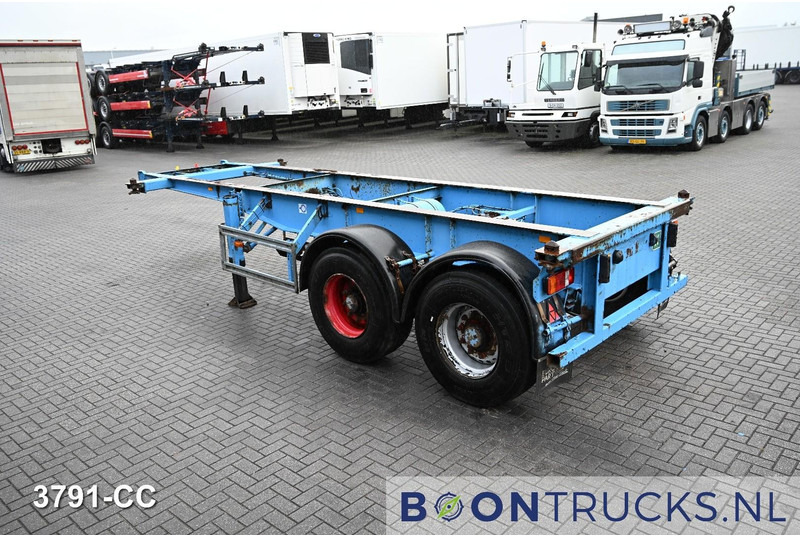 KOHLER CS 20/2 CHASSIS | 20ft * STEEL SUSPENSION * SAF / DRUM * 6x AVAILABLE - Puspiekabe noņemamā virsbūve/ Konteineru vedējs: foto 3 KOHLER CS 20/2 CHASSIS | 20ft * STEEL SUSPENSION * SAF / DRUM * 6x AVAILABLE - Puspiekabe noņemamā virsbūve/ Konteineru vedējs: foto 3
