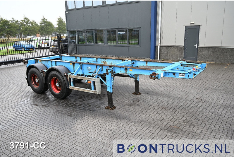 KOHLER CS 20/2 CHASSIS | 20ft * STEEL SUSPENSION * SAF / DRUM * 6x AVAILABLE - Puspiekabe noņemamā virsbūve/ Konteineru vedējs: foto 4 KOHLER CS 20/2 CHASSIS | 20ft * STEEL SUSPENSION * SAF / DRUM * 6x AVAILABLE - Puspiekabe noņemamā virsbūve/ Konteineru vedējs: foto 4