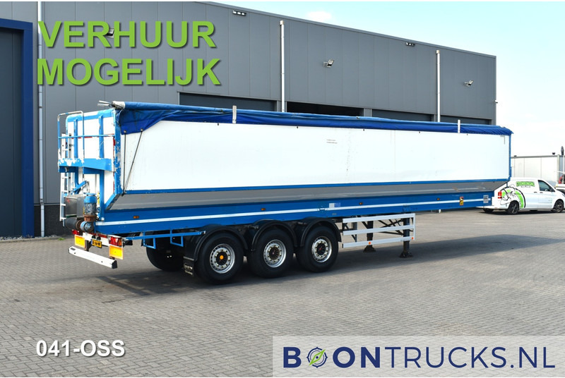 Knapen K800 | BANDWAGEN / BANDLOSSER 51 M³ * 4990 KG * APK 06-2025 - Puspiekabe ar grīdas transportieri: foto 1 Knapen K800 | BANDWAGEN / BANDLOSSER 51 M³ * 4990 KG * APK 06-2025 - Puspiekabe ar grīdas transportieri: foto 1