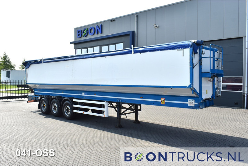 Knapen K800 | BANDWAGEN / BANDLOSSER 51 M³ * 4990 KG * APK 06-2025 - Puspiekabe ar grīdas transportieri: foto 4 Knapen K800 | BANDWAGEN / BANDLOSSER 51 M³ * 4990 KG * APK 06-2025 - Puspiekabe ar grīdas transportieri: foto 4