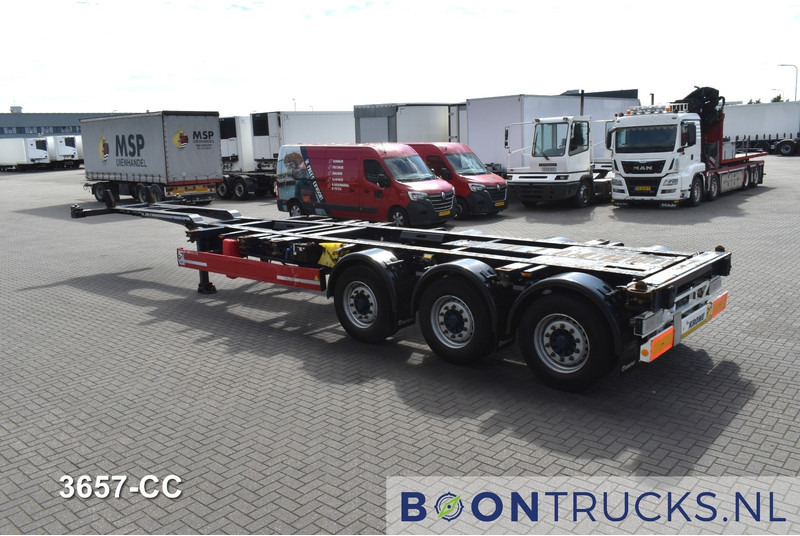 Krone SD BOX LINER | 2x20-40-45ft HC * LIFT AXLE * BPW/DISC * EXTENDABLE REAR * 10x AVAILABLE - Puspiekabe noņemamā virsbūve/ Konteineru vedējs: foto 3 Krone SD BOX LINER | 2x20-40-45ft HC * LIFT AXLE * BPW/DISC * EXTENDABLE REAR * 10x AVAILABLE - Puspiekabe noņemamā virsbūve/ Konteineru vedējs: foto 3