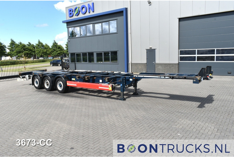 Krone SD BOX LINER | 2x20-40-45ft HC * LIFT AXLE * BPW/DISC * EXTENDABLE REAR * 10x AVAILABLE - Puspiekabe noņemamā virsbūve/ Konteineru vedējs: foto 4 Krone SD BOX LINER | 2x20-40-45ft HC * LIFT AXLE * BPW/DISC * EXTENDABLE REAR * 10x AVAILABLE - Puspiekabe noņemamā virsbūve/ Konteineru vedējs: foto 4
