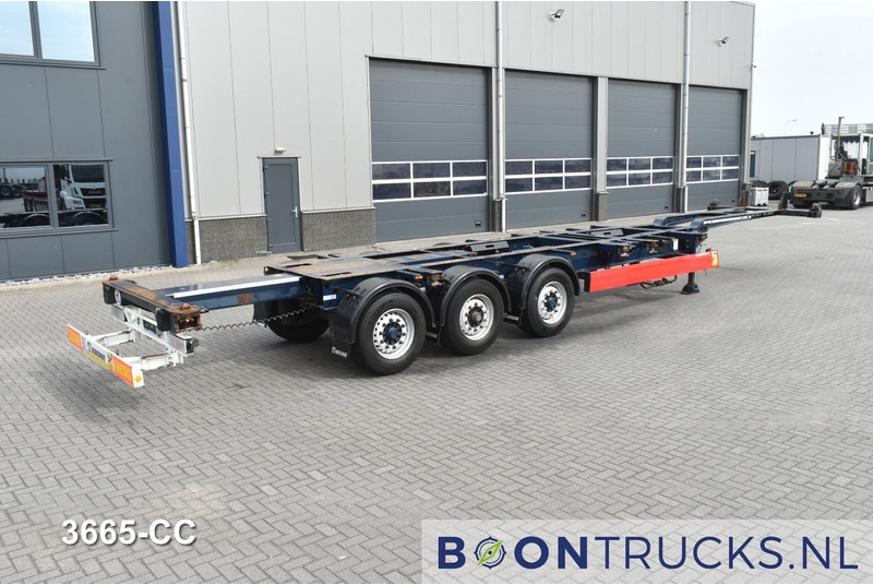 Krone SD BOX LINER | 2x20-40-45ft HC * LIFT AXLE * BPW/DISC * EXTENDABLE REAR * 10x AVAILABLE - Puspiekabe noņemamā virsbūve/ Konteineru vedējs: foto 2 Krone SD BOX LINER | 2x20-40-45ft HC * LIFT AXLE * BPW/DISC * EXTENDABLE REAR * 10x AVAILABLE - Puspiekabe noņemamā virsbūve/ Konteineru vedējs: foto 2