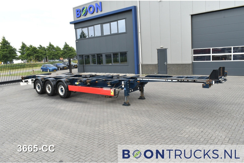 Krone SD BOX LINER | 2x20-40-45ft HC * LIFT AXLE * BPW/DISC * EXTENDABLE REAR * 10x AVAILABLE - Puspiekabe noņemamā virsbūve/ Konteineru vedējs: foto 4 Krone SD BOX LINER | 2x20-40-45ft HC * LIFT AXLE * BPW/DISC * EXTENDABLE REAR * 10x AVAILABLE - Puspiekabe noņemamā virsbūve/ Konteineru vedējs: foto 4