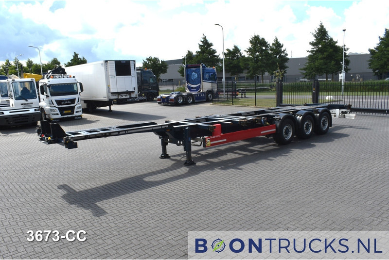 Krone SD BOX LINER | 2x20-40-45ft HC * LIFT AXLE * BPW/DISC * EXTENDABLE REAR * 10x AVAILABLE - Puspiekabe noņemamā virsbūve/ Konteineru vedējs: foto 5 Krone SD BOX LINER | 2x20-40-45ft HC * LIFT AXLE * BPW/DISC * EXTENDABLE REAR * 10x AVAILABLE - Puspiekabe noņemamā virsbūve/ Konteineru vedējs: foto 5