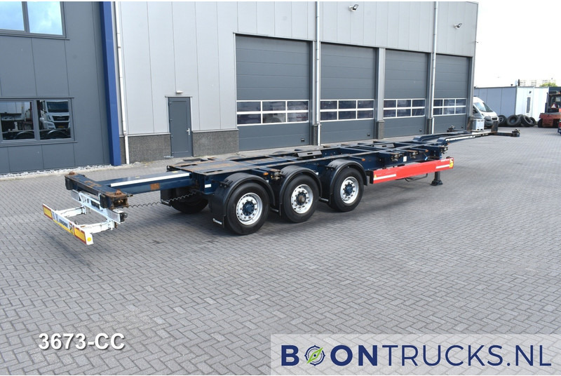 Krone SD BOX LINER | 2x20-40-45ft HC * LIFT AXLE * BPW/DISC * EXTENDABLE REAR * 10x AVAILABLE - Puspiekabe noņemamā virsbūve/ Konteineru vedējs: foto 2 Krone SD BOX LINER | 2x20-40-45ft HC * LIFT AXLE * BPW/DISC * EXTENDABLE REAR * 10x AVAILABLE - Puspiekabe noņemamā virsbūve/ Konteineru vedējs: foto 2