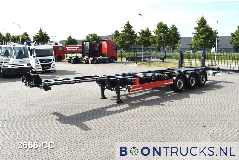 Krone SD BOX LINER | 2x20-40-45ft HC * LIFT AXLE * BPW/DISC * EXTENDABLE REAR * 10x AVAILABLE - Puspiekabe noņemamā virsbūve/ Konteineru vedējs: foto 5 Krone SD BOX LINER | 2x20-40-45ft HC * LIFT AXLE * BPW/DISC * EXTENDABLE REAR * 10x AVAILABLE - Puspiekabe noņemamā virsbūve/ Konteineru vedējs: foto 5