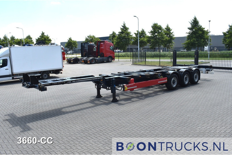 Krone SD BOX LINER | 2x20-40-45ft HC * LIFT AXLE * BPW/DISC * EXTENDABLE REAR * 10x AVAILABLE - Puspiekabe noņemamā virsbūve/ Konteineru vedējs: foto 5 Krone SD BOX LINER | 2x20-40-45ft HC * LIFT AXLE * BPW/DISC * EXTENDABLE REAR * 10x AVAILABLE - Puspiekabe noņemamā virsbūve/ Konteineru vedējs: foto 5