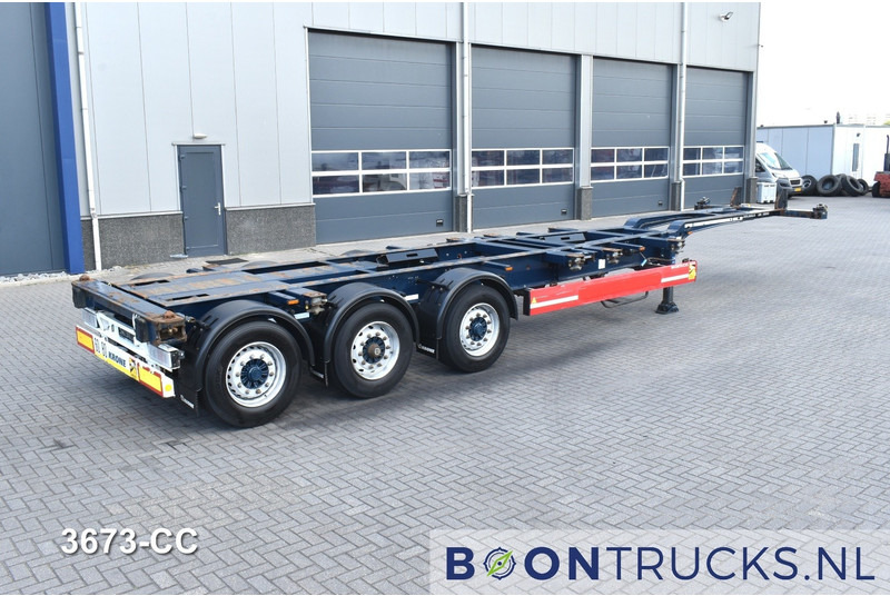 Krone SD BOX LINER | 2x20-40-45ft HC * LIFT AXLE * BPW/DISC * EXTENDABLE REAR * 10x AVAILABLE - Puspiekabe noņemamā virsbūve/ Konteineru vedējs: foto 1 Krone SD BOX LINER | 2x20-40-45ft HC * LIFT AXLE * BPW/DISC * EXTENDABLE REAR * 10x AVAILABLE - Puspiekabe noņemamā virsbūve/ Konteineru vedējs: foto 1