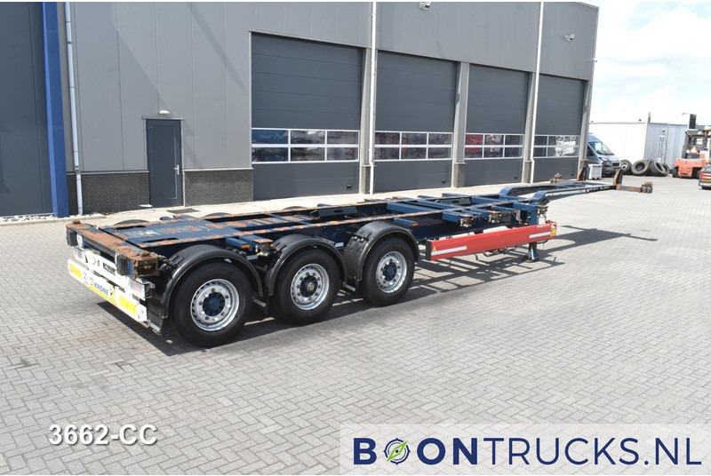 Krone SD BOX LINER | 2x20-40-45ft HC * LIFT AXLE * BPW/DISC * EXTENDABLE REAR * 10x AVAILABLE - Puspiekabe noņemamā virsbūve/ Konteineru vedējs: foto 1 Krone SD BOX LINER | 2x20-40-45ft HC * LIFT AXLE * BPW/DISC * EXTENDABLE REAR * 10x AVAILABLE - Puspiekabe noņemamā virsbūve/ Konteineru vedējs: foto 1