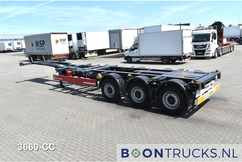 Krone SD BOX LINER | 2x20-40-45ft HC * LIFT AXLE * BPW/DISC * EXTENDABLE REAR * 10x AVAILABLE - Puspiekabe noņemamā virsbūve/ Konteineru vedējs: foto 3 Krone SD BOX LINER | 2x20-40-45ft HC * LIFT AXLE * BPW/DISC * EXTENDABLE REAR * 10x AVAILABLE - Puspiekabe noņemamā virsbūve/ Konteineru vedējs: foto 3