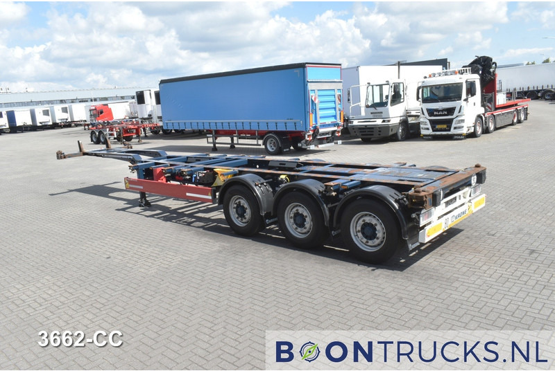 Krone SD BOX LINER | 2x20-40-45ft HC * LIFT AXLE * BPW/DISC * EXTENDABLE REAR * 10x AVAILABLE - Puspiekabe noņemamā virsbūve/ Konteineru vedējs: foto 3 Krone SD BOX LINER | 2x20-40-45ft HC * LIFT AXLE * BPW/DISC * EXTENDABLE REAR * 10x AVAILABLE - Puspiekabe noņemamā virsbūve/ Konteineru vedējs: foto 3