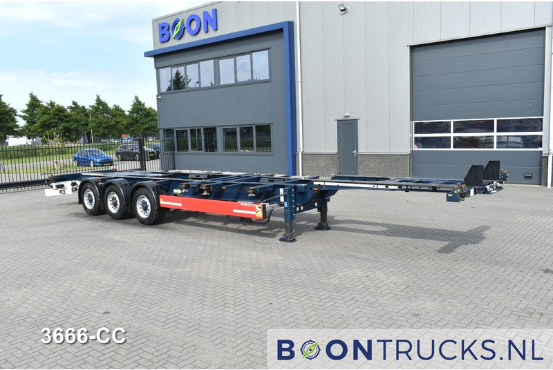 Krone SD BOX LINER | 2x20-40-45ft HC * LIFT AXLE * BPW/DISC * EXTENDABLE REAR * 10x AVAILABLE - Puspiekabe noņemamā virsbūve/ Konteineru vedējs: foto 4 Krone SD BOX LINER | 2x20-40-45ft HC * LIFT AXLE * BPW/DISC * EXTENDABLE REAR * 10x AVAILABLE - Puspiekabe noņemamā virsbūve/ Konteineru vedējs: foto 4