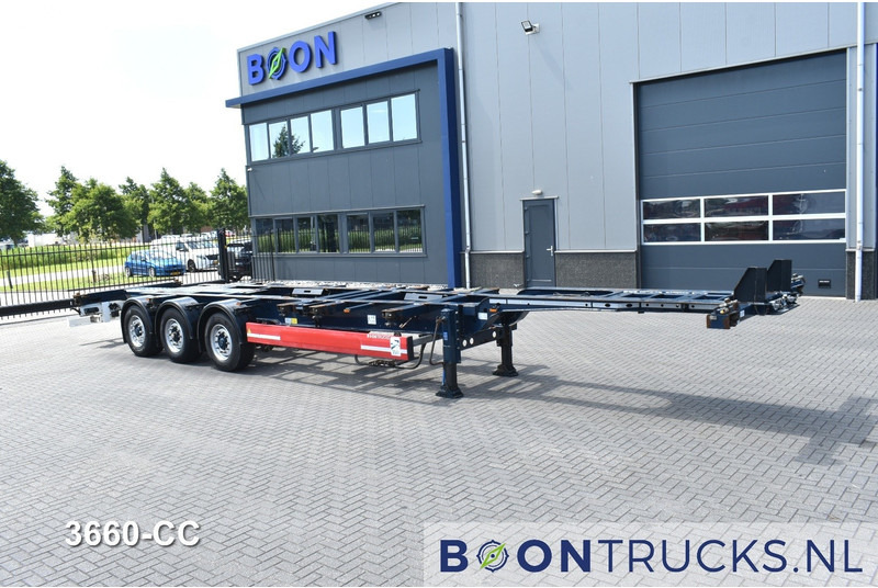 Krone SD BOX LINER | 2x20-40-45ft HC * LIFT AXLE * BPW/DISC * EXTENDABLE REAR * 10x AVAILABLE - Puspiekabe noņemamā virsbūve/ Konteineru vedējs: foto 4 Krone SD BOX LINER | 2x20-40-45ft HC * LIFT AXLE * BPW/DISC * EXTENDABLE REAR * 10x AVAILABLE - Puspiekabe noņemamā virsbūve/ Konteineru vedējs: foto 4