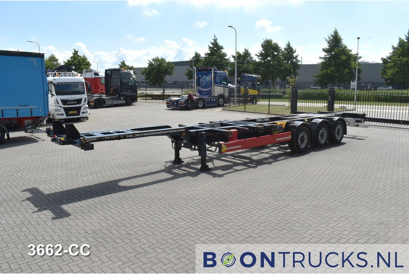 Krone SD BOX LINER | 2x20-40-45ft HC * LIFT AXLE * BPW/DISC * EXTENDABLE REAR * 10x AVAILABLE - Puspiekabe noņemamā virsbūve/ Konteineru vedējs: foto 5 Krone SD BOX LINER | 2x20-40-45ft HC * LIFT AXLE * BPW/DISC * EXTENDABLE REAR * 10x AVAILABLE - Puspiekabe noņemamā virsbūve/ Konteineru vedējs: foto 5