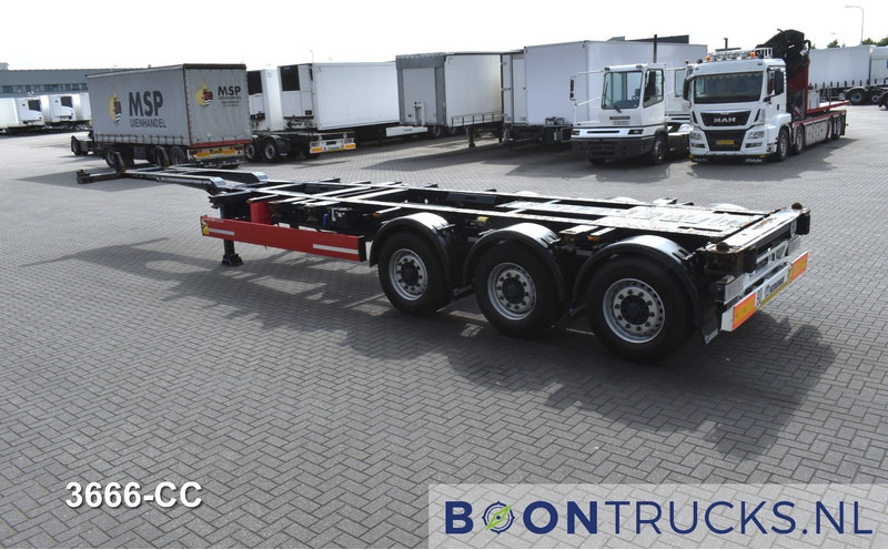Krone SD BOX LINER | 2x20-40-45ft HC * LIFT AXLE * BPW/DISC * EXTENDABLE REAR * 10x AVAILABLE - Puspiekabe noņemamā virsbūve/ Konteineru vedējs: foto 3 Krone SD BOX LINER | 2x20-40-45ft HC * LIFT AXLE * BPW/DISC * EXTENDABLE REAR * 10x AVAILABLE - Puspiekabe noņemamā virsbūve/ Konteineru vedējs: foto 3