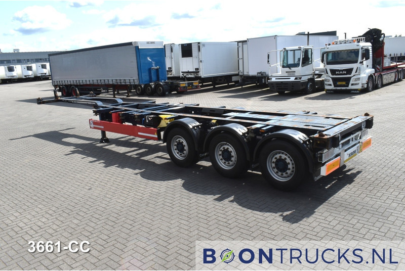Krone SD BOX LINER | 2x20-40-45ft HC * LIFT AXLE * BPW/DISC * EXTENDABLE REAR * 9x AVAILABLE - Puspiekabe noņemamā virsbūve/ Konteineru vedējs: foto 3 Krone SD BOX LINER | 2x20-40-45ft HC * LIFT AXLE * BPW/DISC * EXTENDABLE REAR * 9x AVAILABLE - Puspiekabe noņemamā virsbūve/ Konteineru vedējs: foto 3