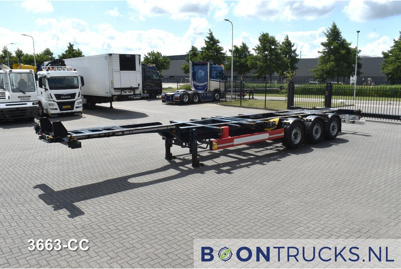 Krone SD BOX LINER | 2x20-40-45ft HC * LIFTACHSE * BPW/SCHEIBE * HECKSCHIEBER * 10x VERFÜGBAR - Puspiekabe noņemamā virsbūve/ Konteineru vedējs: foto 5 Krone SD BOX LINER | 2x20-40-45ft HC * LIFTACHSE * BPW/SCHEIBE * HECKSCHIEBER * 10x VERFÜGBAR - Puspiekabe noņemamā virsbūve/ Konteineru vedējs: foto 5