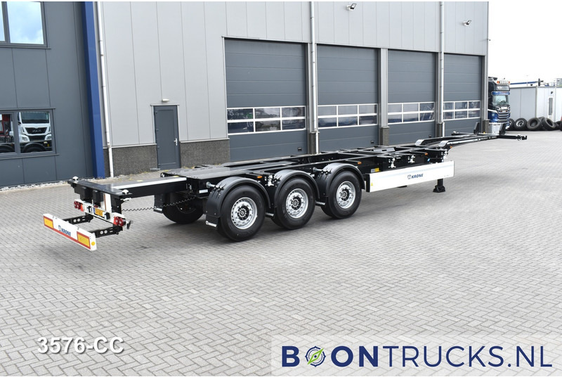 Krone SD BOX LINER NEW / UNREGISTERED | 2x20-40-45ft * LIFT AXLE * DISC BRAKES - Puspiekabe noņemamā virsbūve/ Konteineru vedējs: foto 2 Krone SD BOX LINER NEW / UNREGISTERED | 2x20-40-45ft * LIFT AXLE * DISC BRAKES - Puspiekabe noņemamā virsbūve/ Konteineru vedējs: foto 2