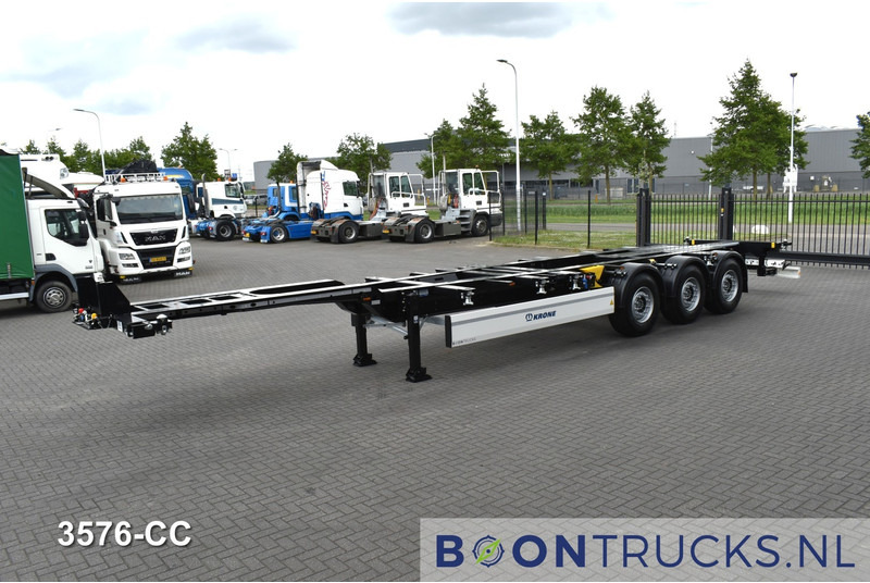 Krone SD BOX LINER NEW / UNREGISTERED | 2x20-40-45ft * LIFT AXLE * DISC BRAKES - Puspiekabe noņemamā virsbūve/ Konteineru vedējs: foto 5 Krone SD BOX LINER NEW / UNREGISTERED | 2x20-40-45ft * LIFT AXLE * DISC BRAKES - Puspiekabe noņemamā virsbūve/ Konteineru vedējs: foto 5