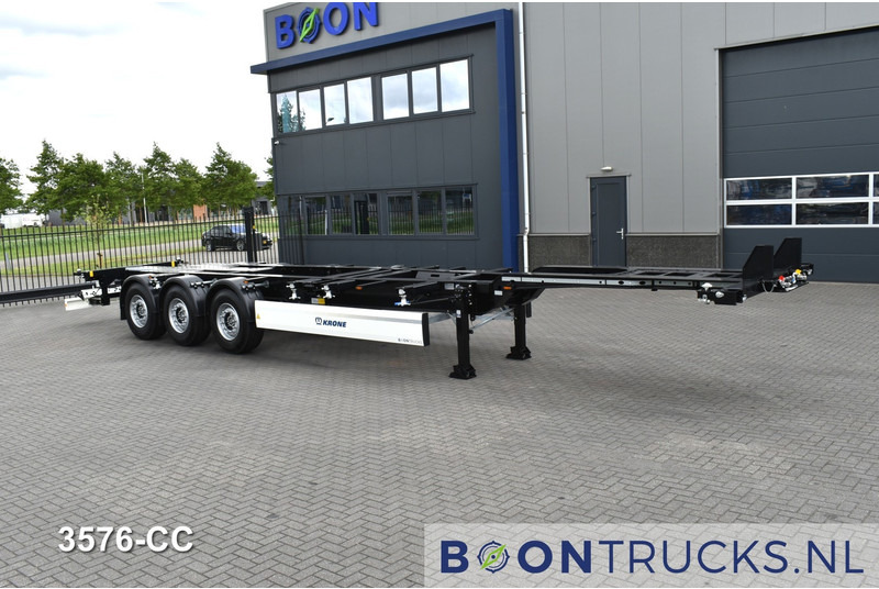 Krone SD BOX LINER NEW / UNREGISTERED | 2x20-40-45ft * LIFT AXLE * DISC BRAKES - Puspiekabe noņemamā virsbūve/ Konteineru vedējs: foto 4 Krone SD BOX LINER NEW / UNREGISTERED | 2x20-40-45ft * LIFT AXLE * DISC BRAKES - Puspiekabe noņemamā virsbūve/ Konteineru vedējs: foto 4
