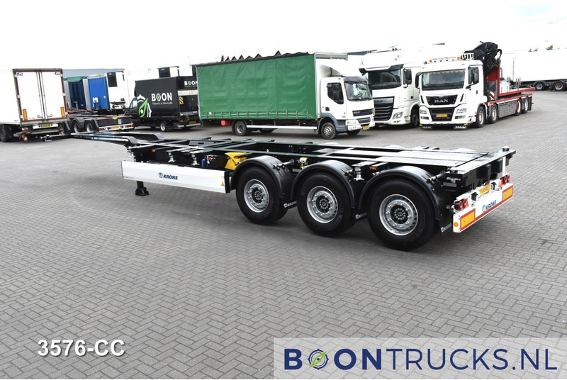 Krone SD BOX LINER NEW / UNREGISTERED | 2x20-40-45ft * LIFT AXLE * DISC BRAKES - Puspiekabe noņemamā virsbūve/ Konteineru vedējs: foto 3 Krone SD BOX LINER NEW / UNREGISTERED | 2x20-40-45ft * LIFT AXLE * DISC BRAKES - Puspiekabe noņemamā virsbūve/ Konteineru vedējs: foto 3
