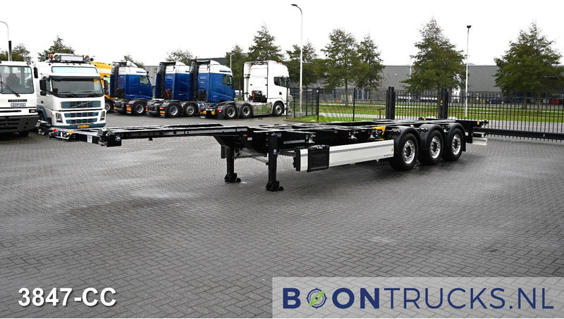 Krone SD BOX LINER TOP CONDITION | LIKE NEW * ALCOA * 2x20-40-45FT HC * LIFT AXLE * NEW APK - Puspiekabe noņemamā virsbūve/ Konteineru vedējs: foto 5 Krone SD BOX LINER TOP CONDITION | LIKE NEW * ALCOA * 2x20-40-45FT HC * LIFT AXLE * NEW APK - Puspiekabe noņemamā virsbūve/ Konteineru vedējs: foto 5