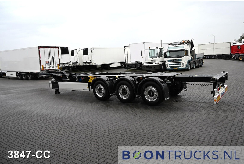 Krone SD BOX LINER TOP CONDITION | LIKE NEW * ALCOA * 2x20-40-45FT HC * LIFT AXLE * NEW APK - Puspiekabe noņemamā virsbūve/ Konteineru vedējs: foto 3 Krone SD BOX LINER TOP CONDITION | LIKE NEW * ALCOA * 2x20-40-45FT HC * LIFT AXLE * NEW APK - Puspiekabe noņemamā virsbūve/ Konteineru vedējs: foto 3