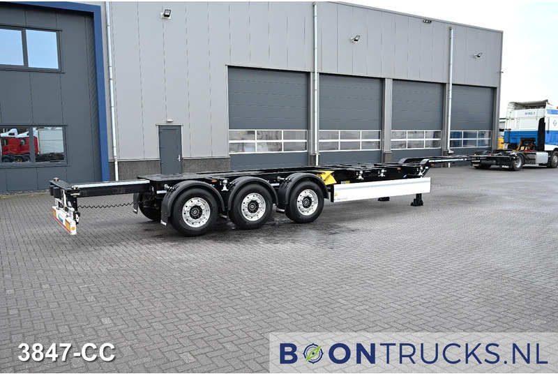 Krone SD BOX LINER TOP CONDITION | LIKE NEW * ALCOA * 2x20-40-45FT HC * LIFT AXLE * NEW APK - Puspiekabe noņemamā virsbūve/ Konteineru vedējs: foto 1 Krone SD BOX LINER TOP CONDITION | LIKE NEW * ALCOA * 2x20-40-45FT HC * LIFT AXLE * NEW APK - Puspiekabe noņemamā virsbūve/ Konteineru vedējs: foto 1