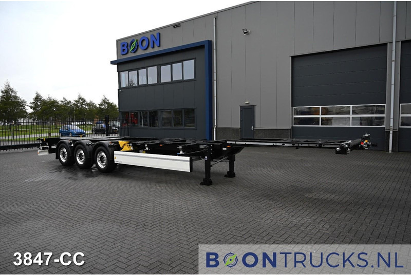 Krone SD BOX LINER TOP CONDITION | LIKE NEW * ALCOA * 2x20-40-45FT HC * LIFT AXLE * NEW APK - Puspiekabe noņemamā virsbūve/ Konteineru vedējs: foto 4 Krone SD BOX LINER TOP CONDITION | LIKE NEW * ALCOA * 2x20-40-45FT HC * LIFT AXLE * NEW APK - Puspiekabe noņemamā virsbūve/ Konteineru vedējs: foto 4