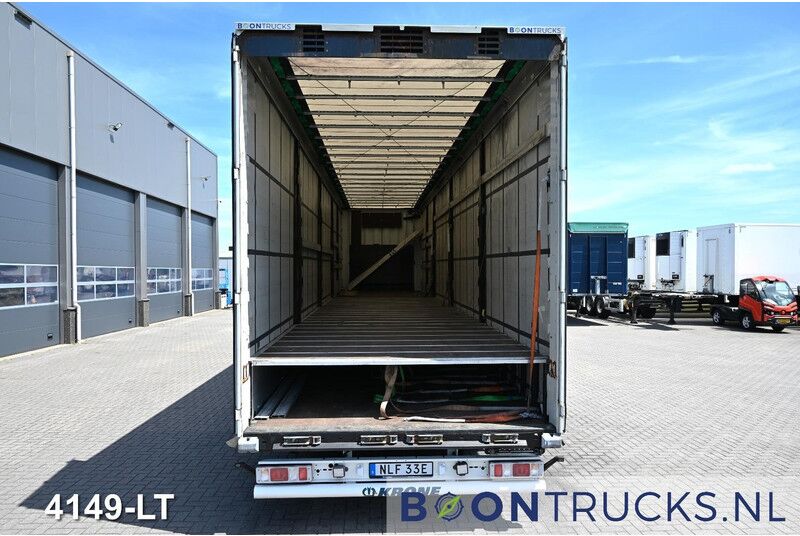 Krone SD MEGA LINER DOUBLE FLOOR * LIFT ROOF * SLIDE ROOF * BPW * TOP! - Puspiekabe zema profila platforma: foto 2 Krone SD MEGA LINER DOUBLE FLOOR * LIFT ROOF * SLIDE ROOF * BPW * TOP! - Puspiekabe zema profila platforma: foto 2