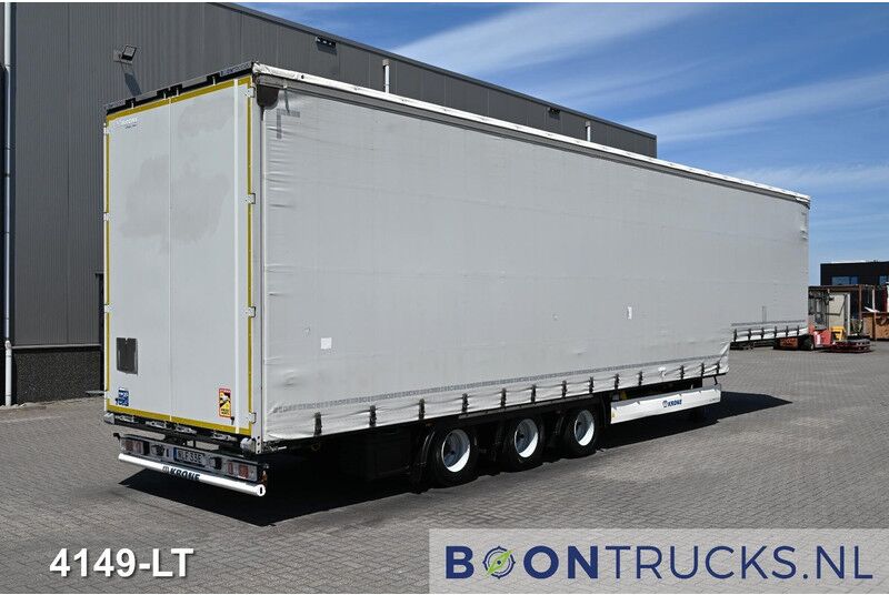 Krone SD MEGA LINER DOUBLE FLOOR * LIFT ROOF * SLIDE ROOF * BPW * TOP! - Puspiekabe zema profila platforma: foto 1 Krone SD MEGA LINER DOUBLE FLOOR * LIFT ROOF * SLIDE ROOF * BPW * TOP! - Puspiekabe zema profila platforma: foto 1