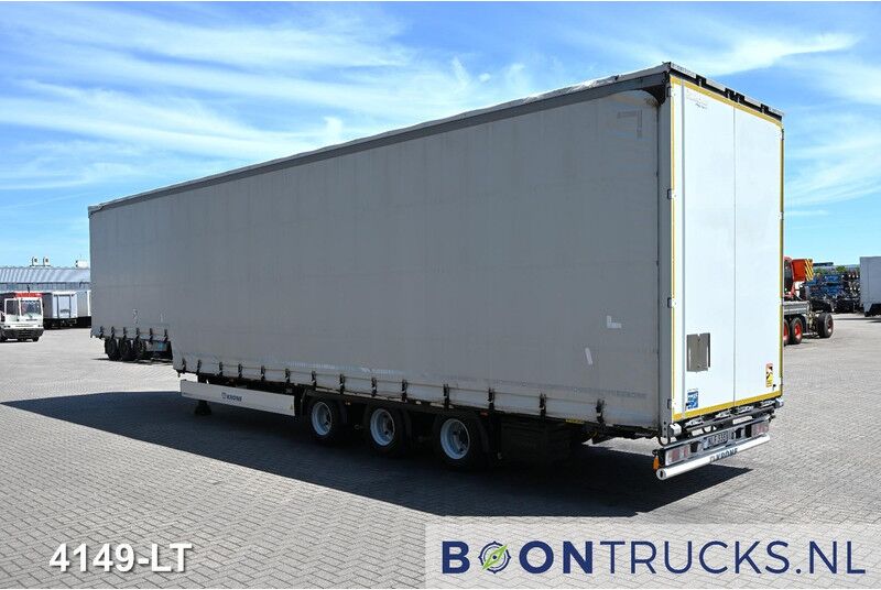 Krone SD MEGA LINER DOUBLE FLOOR * LIFT ROOF * SLIDE ROOF * BPW * TOP! - Puspiekabe zema profila platforma: foto 3 Krone SD MEGA LINER DOUBLE FLOOR * LIFT ROOF * SLIDE ROOF * BPW * TOP! - Puspiekabe zema profila platforma: foto 3