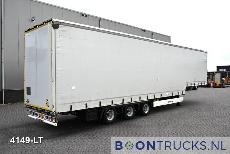 Krone SD MEGA LINER | DOUBLE FLOOR * LIFT ROOF * SLIDE ROOF * BPW * TOP! - Puspiekabe zema profila platforma: foto 1 Krone SD MEGA LINER | DOUBLE FLOOR * LIFT ROOF * SLIDE ROOF * BPW * TOP! - Puspiekabe zema profila platforma: foto 1
