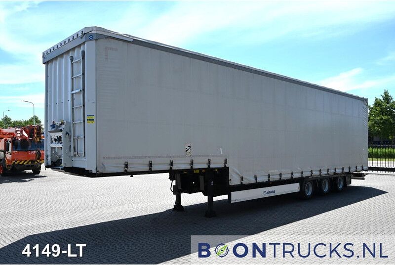 Krone SD MEGA LINER DOUBLE FLOOR * LIFT ROOF * SLIDE ROOF * BPW * TOP! - Puspiekabe zema profila platforma: foto 5 Krone SD MEGA LINER DOUBLE FLOOR * LIFT ROOF * SLIDE ROOF * BPW * TOP! - Puspiekabe zema profila platforma: foto 5