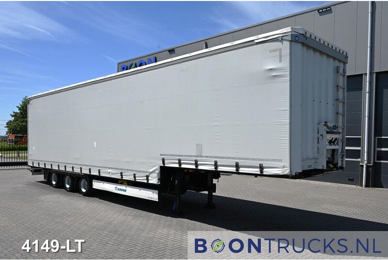 Krone SD MEGA LINER DOUBLE FLOOR * LIFT ROOF * SLIDE ROOF * BPW * TOP! - Puspiekabe zema profila platforma: foto 4 Krone SD MEGA LINER DOUBLE FLOOR * LIFT ROOF * SLIDE ROOF * BPW * TOP! - Puspiekabe zema profila platforma: foto 4