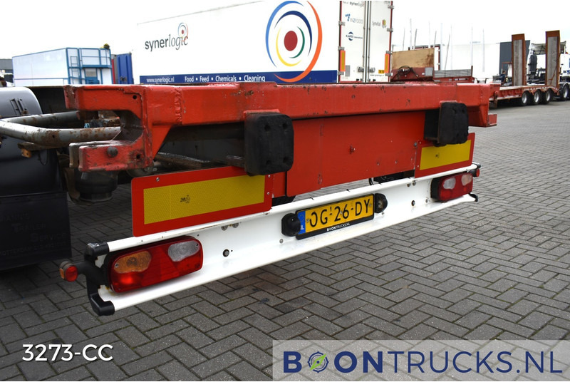 Puspiekabe noņemamā virsbūve/ Konteineru vedējs Krone SDC 27 FIXED | 2x20-30-40ft HC * LIFT AXLE * NL TRAILER: foto 7