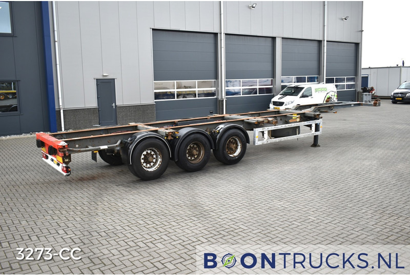 Krone SDC 27 FIXED | 2x20-30-40ft HC * LIFT AXLE * NL TRAILER - Puspiekabe noņemamā virsbūve/ Konteineru vedējs: foto 1 Krone SDC 27 FIXED | 2x20-30-40ft HC * LIFT AXLE * NL TRAILER - Puspiekabe noņemamā virsbūve/ Konteineru vedējs: foto 1