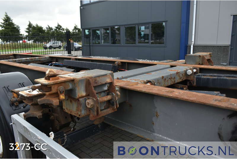 Puspiekabe noņemamā virsbūve/ Konteineru vedējs Krone SDC 27 FIXED | 2x20-30-40ft HC * LIFT AXLE * NL TRAILER: foto 17
