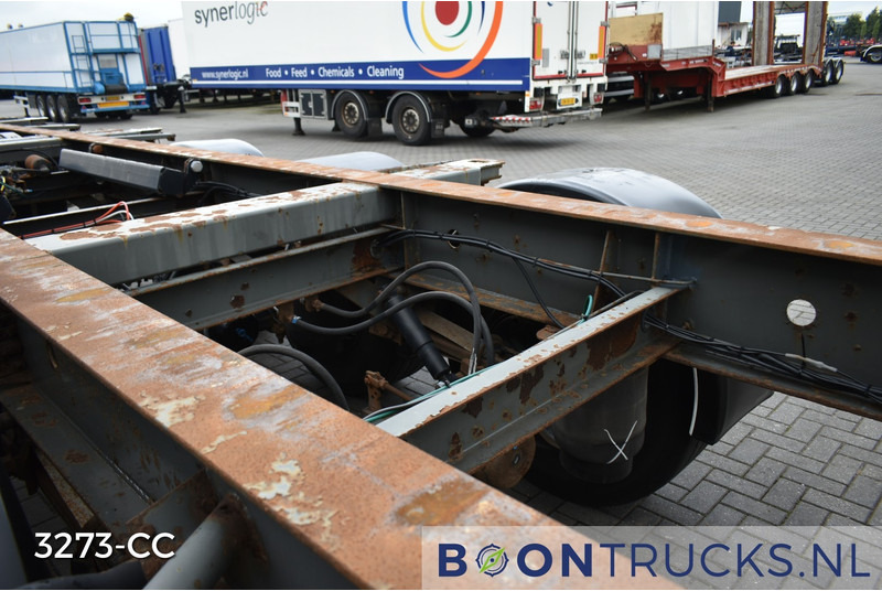 Puspiekabe noņemamā virsbūve/ Konteineru vedējs Krone SDC 27 FIXED | 2x20-30-40ft HC * LIFT AXLE * NL TRAILER: foto 13