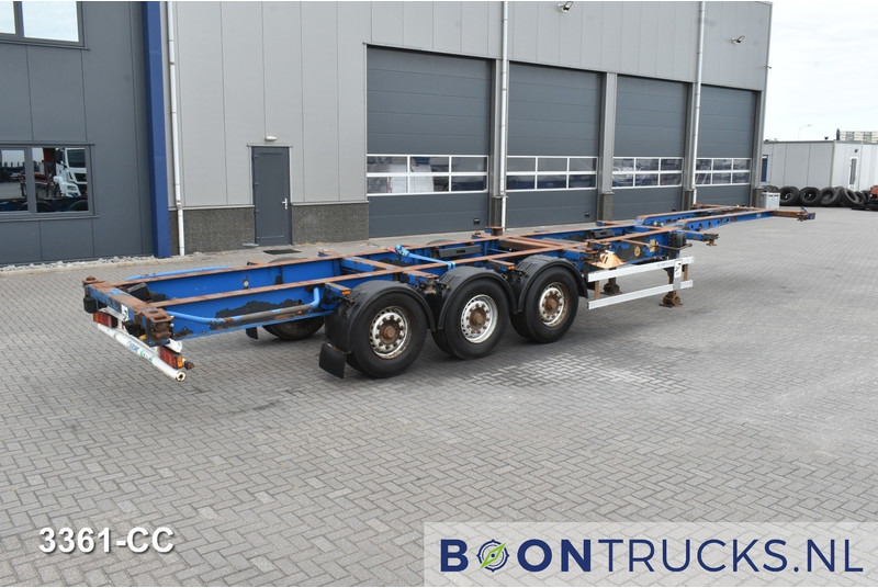 Krone SDC 27 FIXED CHASSIS | 2x20-40ft HC * 2x LIFT AXLE * BPW/DISC * NL TRAILER - Puspiekabe noņemamā virsbūve/ Konteineru vedējs: foto 1 Krone SDC 27 FIXED CHASSIS | 2x20-40ft HC * 2x LIFT AXLE * BPW/DISC * NL TRAILER - Puspiekabe noņemamā virsbūve/ Konteineru vedējs: foto 1