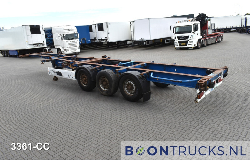Krone SDC 27 FIXED CHASSIS | 2x20-40ft HC * 2x LIFT AXLE * BPW/DISC * NL TRAILER - Puspiekabe noņemamā virsbūve/ Konteineru vedējs: foto 2 Krone SDC 27 FIXED CHASSIS | 2x20-40ft HC * 2x LIFT AXLE * BPW/DISC * NL TRAILER - Puspiekabe noņemamā virsbūve/ Konteineru vedējs: foto 2