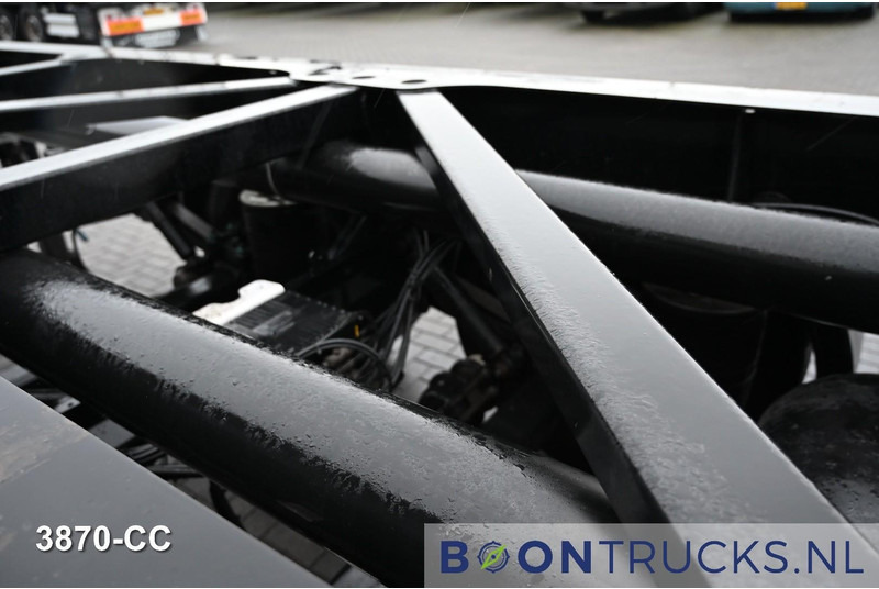 Puspiekabe noņemamā virsbūve/ Konteineru vedējs LAG O-3-CC TANK CHASSIS | 20t * 3250 Kg * ADR AT-FL-OX * BPW / DISC: foto 12