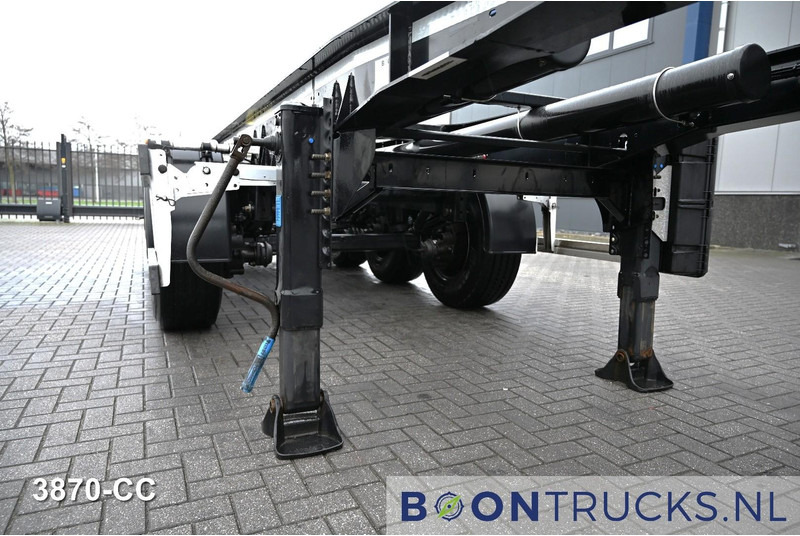 Puspiekabe noņemamā virsbūve/ Konteineru vedējs LAG O-3-CC TANK CHASSIS | 20t * 3250 Kg * ADR AT-FL-OX * BPW / DISC: foto 13