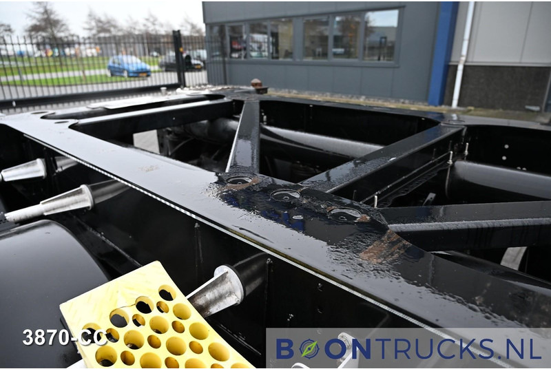 Puspiekabe noņemamā virsbūve/ Konteineru vedējs LAG O-3-CC TANK CHASSIS | 20t * 3250 Kg * ADR AT-FL-OX * BPW / DISC: foto 14