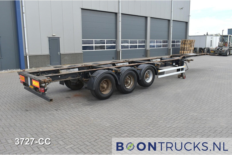Pacton T3-007 | 2x20-40-45ft HC * FIXED CHASSIS * LIFT AXLE * NL TRAILER - Puspiekabe noņemamā virsbūve/ Konteineru vedējs: foto 1 Pacton T3-007 | 2x20-40-45ft HC * FIXED CHASSIS * LIFT AXLE * NL TRAILER - Puspiekabe noņemamā virsbūve/ Konteineru vedējs: foto 1